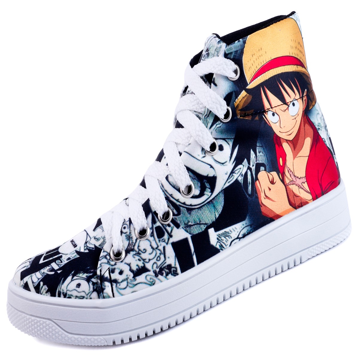 Tenis Bota One Piece Monkey D. Luffy Anime Cómodos 711-bo