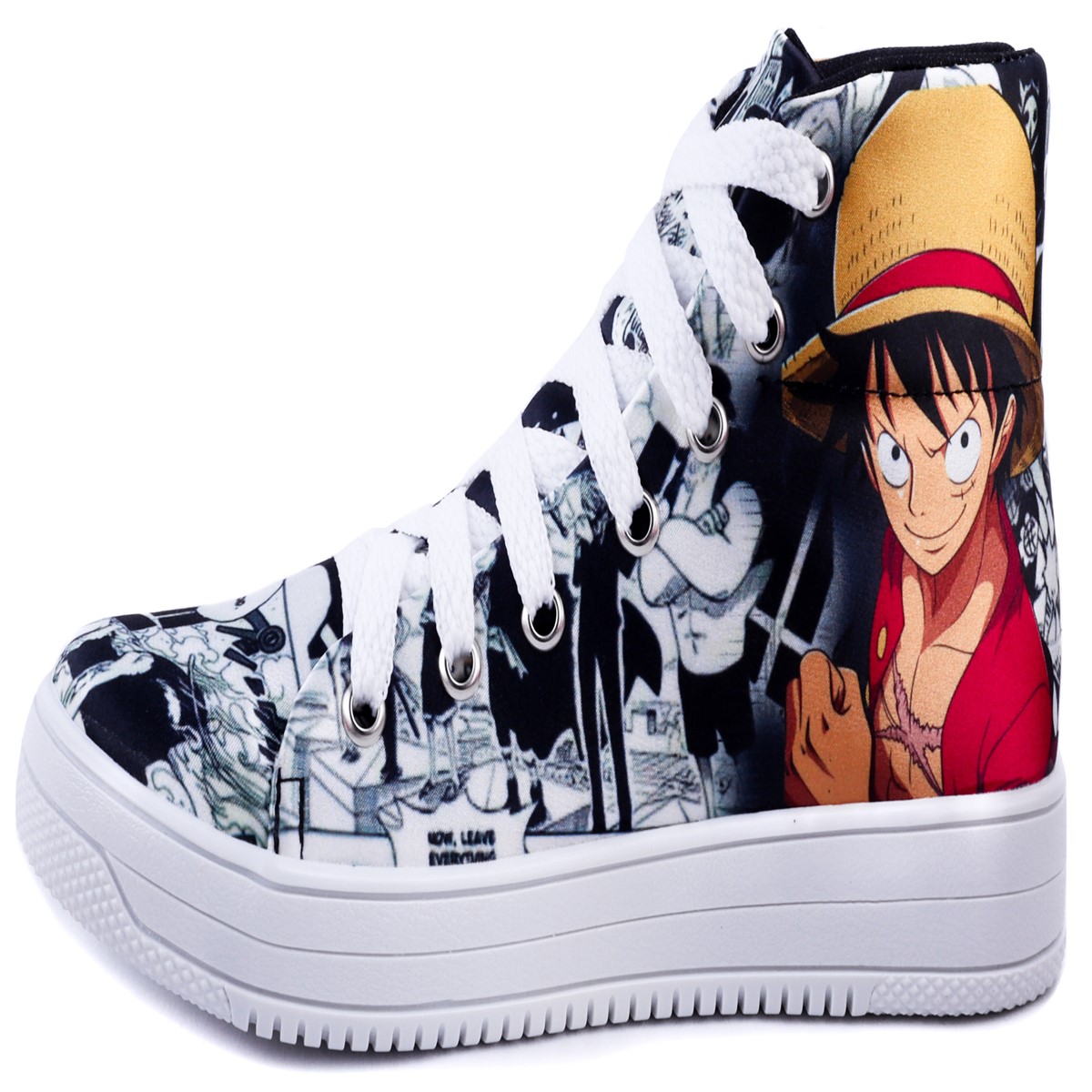 Tenis Bota One Piece Monkey D. Luffy Anime Cómodos 711-bo