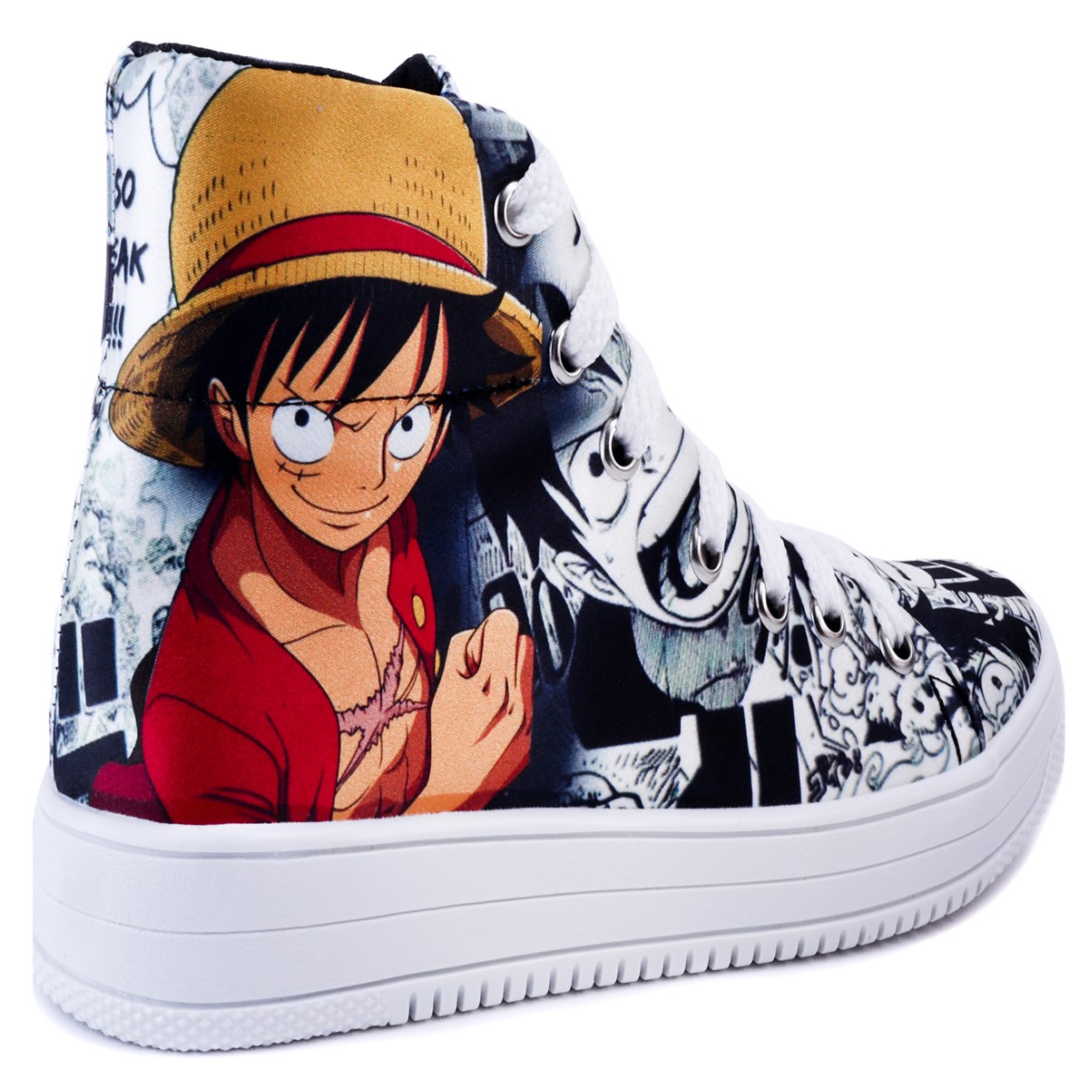 Tenis Bota One Piece Monkey D. Luffy Anime Cómodos 711-bo