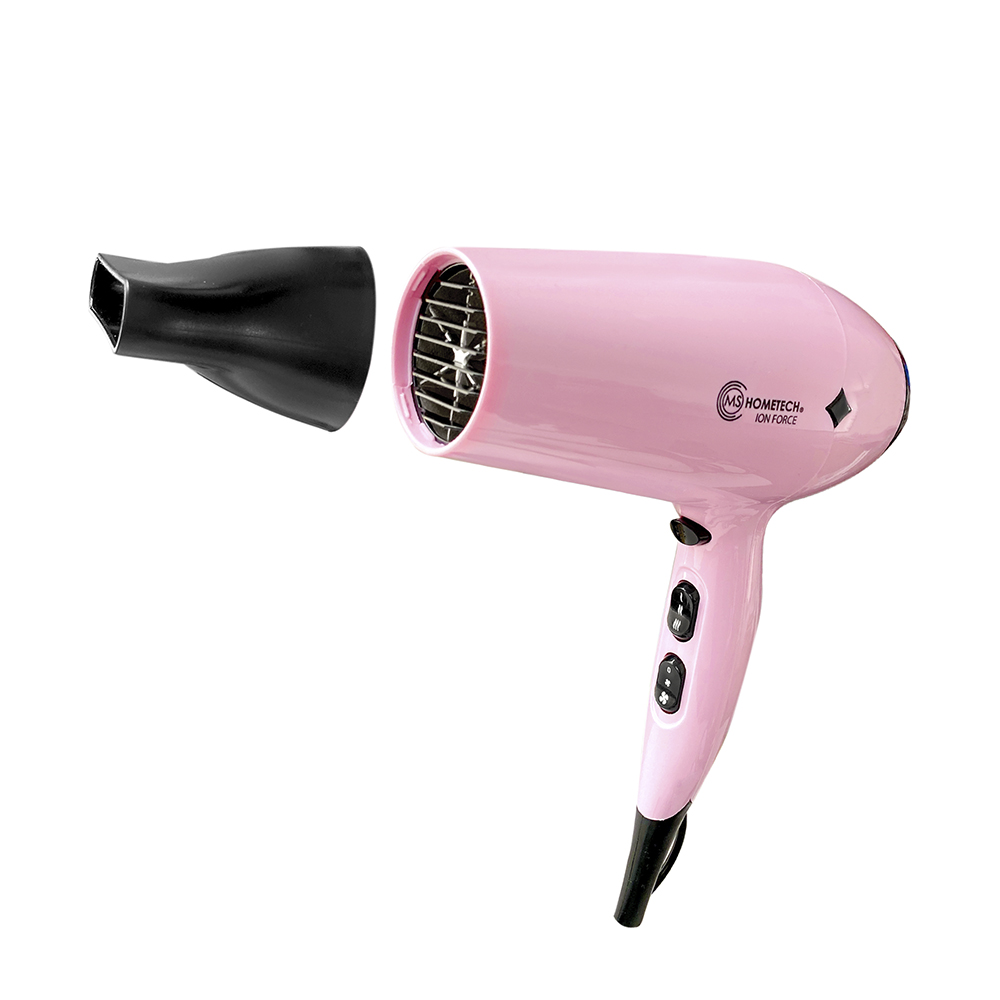 Combo de belleza, Secadora y Alaciadora MS Hometech HS-100 Incluye Cosmetiquera