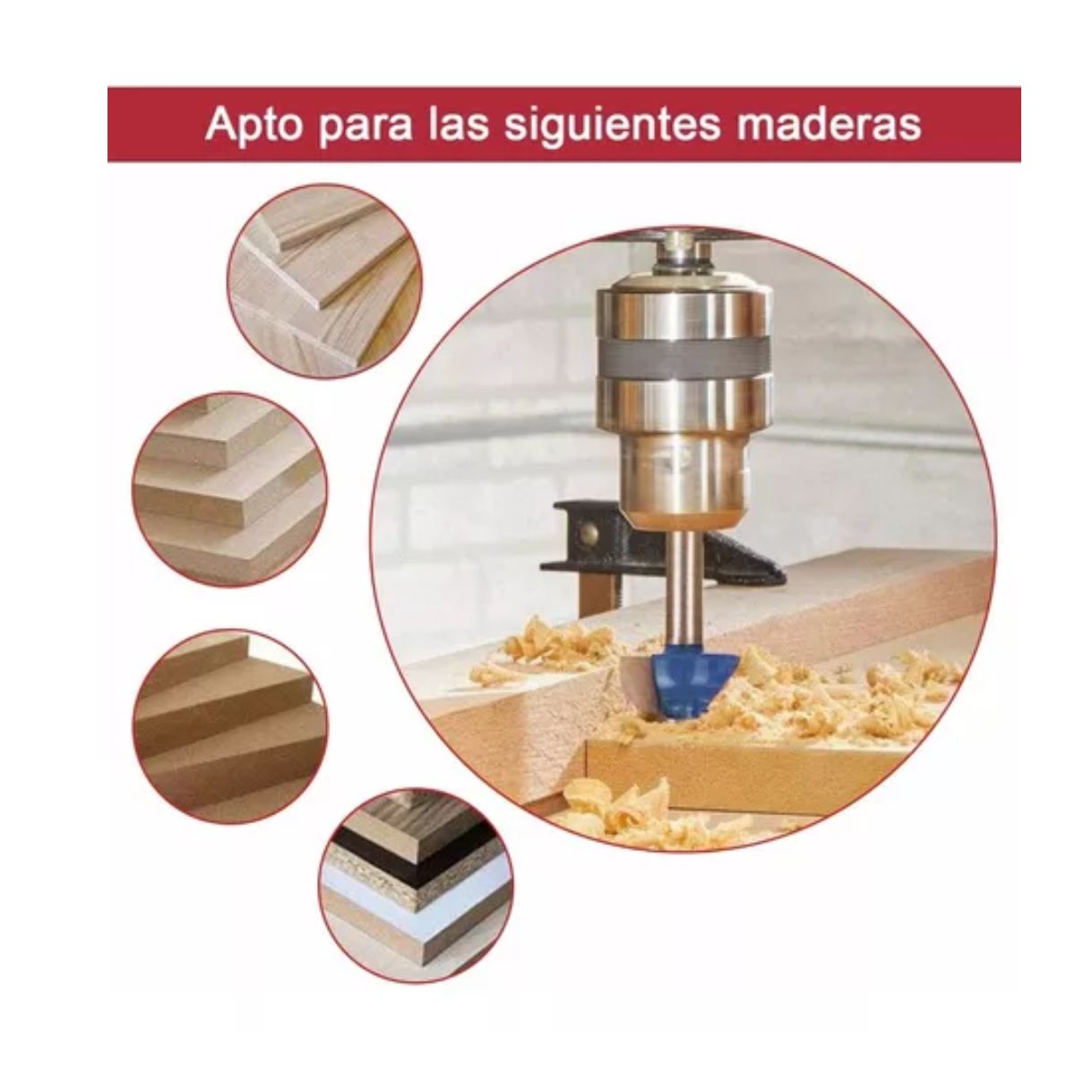 Brocas Fresas 1/4 Router Rebajadora Carburo 15pz