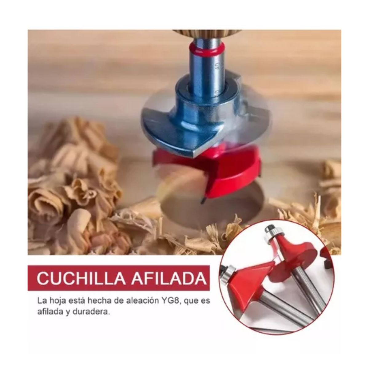 Brocas Fresas 1/4 Router Rebajadora Carburo 15pz