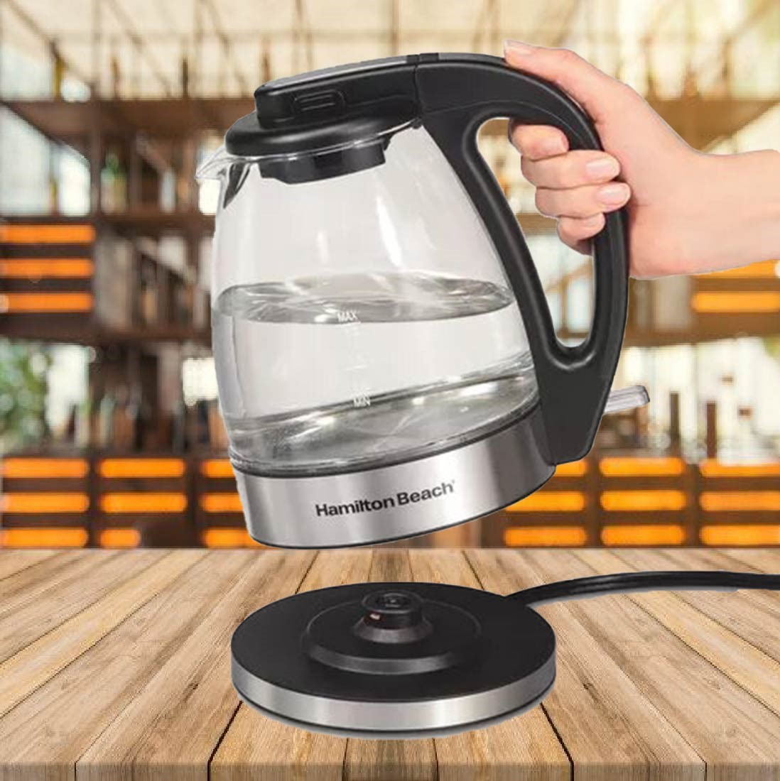 HERVIDOR DE AGUA 1.7LT  HAMILTON