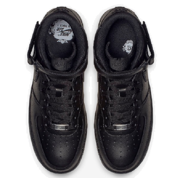 Tenis Nike Air Force 1 Mid 07 Negro Hombre