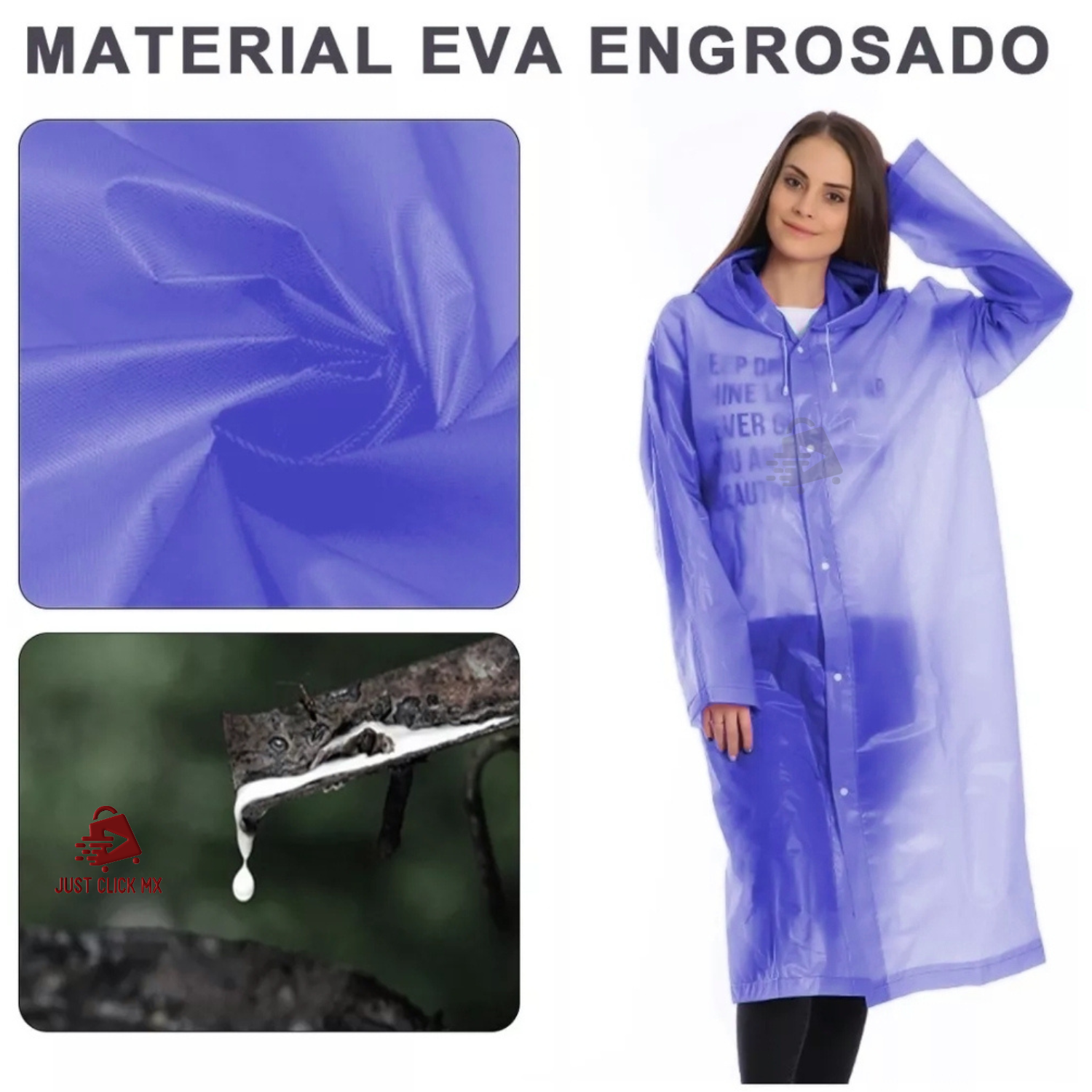 Impermeable Reutilizable Alta Calidad EVA
