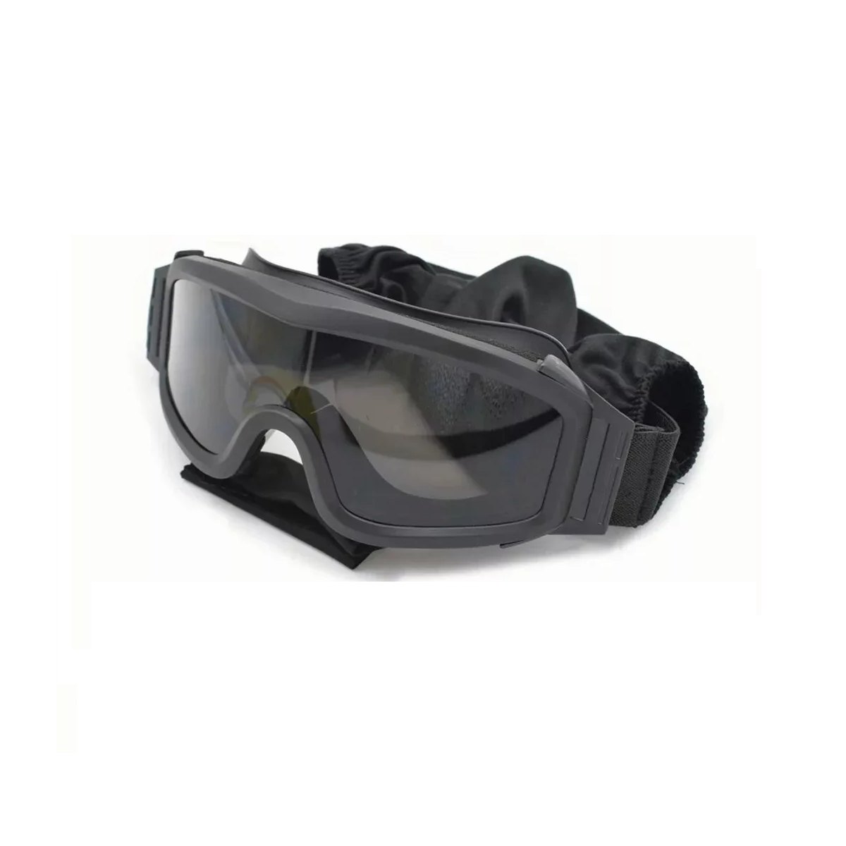 Googles Tácticos De Protección Moto 3 Micas Intercambiables Negro