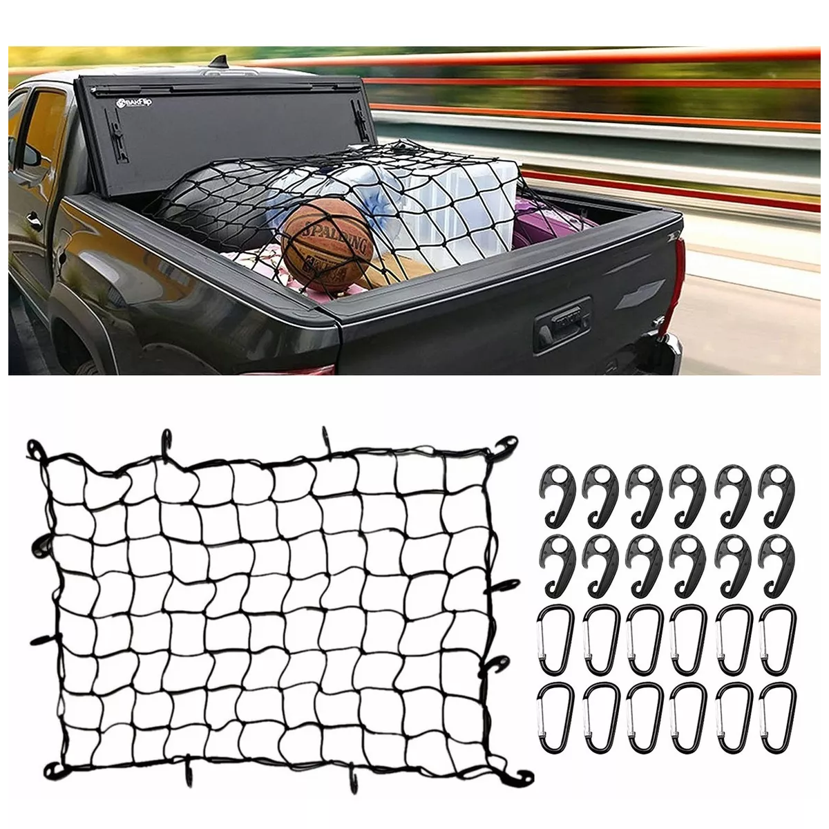 Red Malla Para Canastilla Portaequipaje Universal 120*90cm