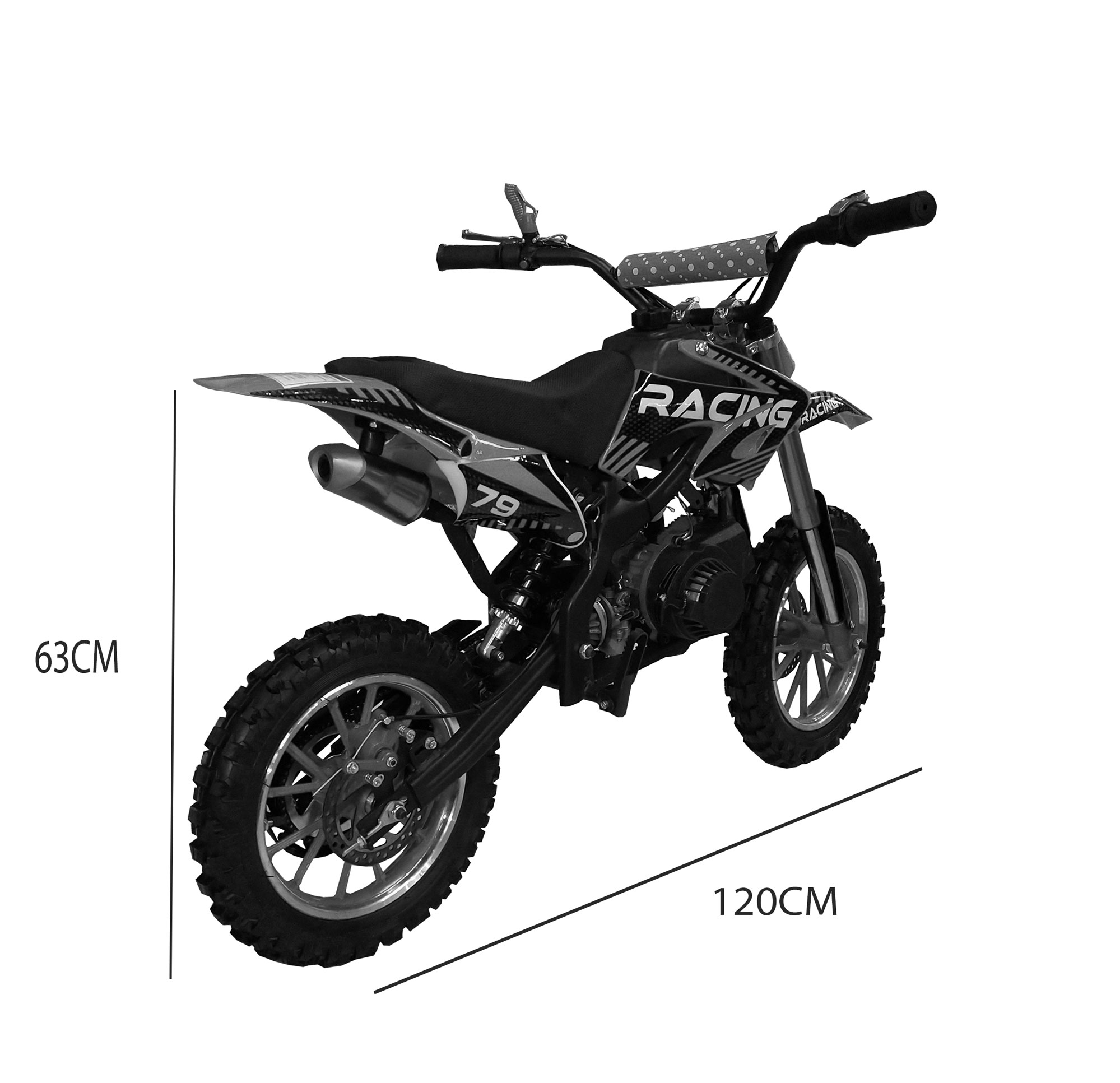 Motocross Infantil Cr03 Azul