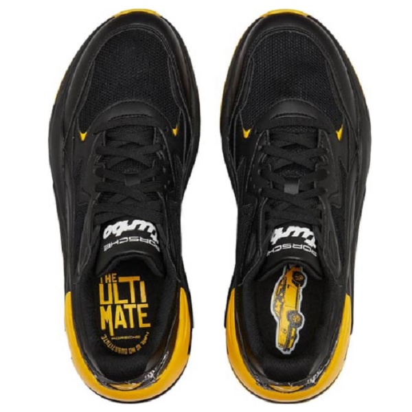 Tenis Puma PL X-Ray Speed Negro/amarillo Hombre