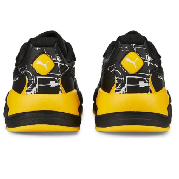 Tenis Puma PL X-Ray Speed Negro/amarillo Hombre