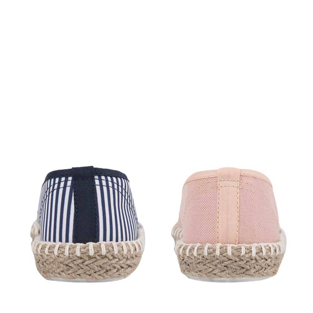 Kit de 2 pares de alpargatas de piso con elástico, marca Mirage, mod. 824959