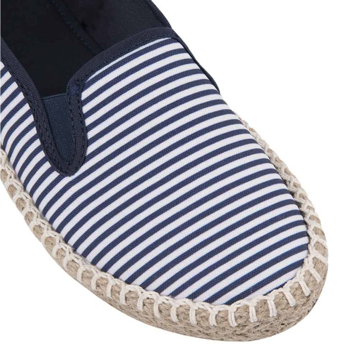 Kit de 2 pares de alpargatas de piso con elástico, marca Mirage, mod. 824959