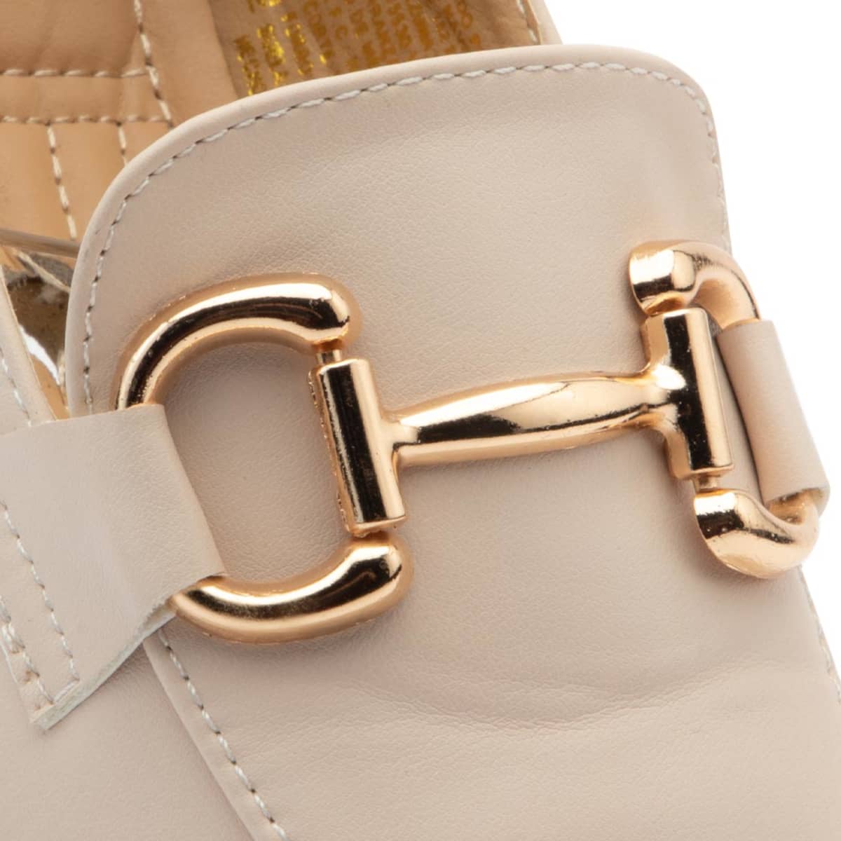 Kit de 2 pares de ballerinas cuadradas con herraje y motas, marca PBPS, mod. 1059903