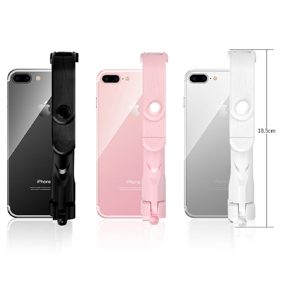 Palo De Selfie Con Flash Trípode Celular Con Control Remoto