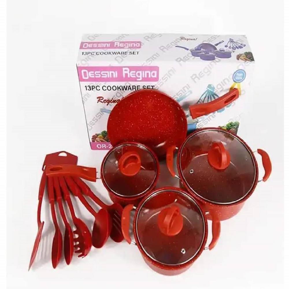 Bateria de Cocina Set 13 piezas Tipo Peltre