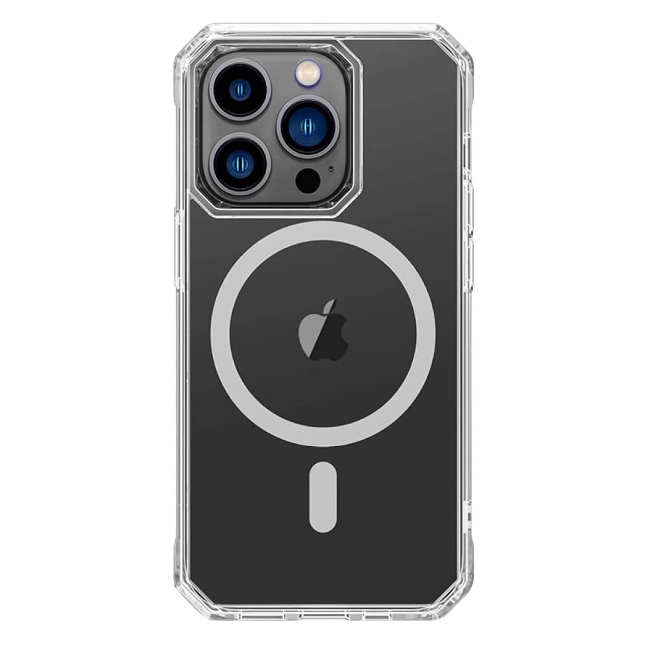 Funda Protector para iPhone 11 Pro MAX de 6.5" Case Transparente con Carga Magnética e inalámbrica Magsafe (2023) Carcasa a Prueba de Golpes Uso Rudo