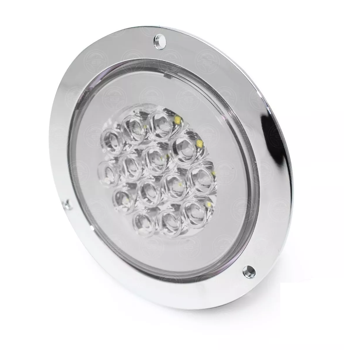 Plafon 14 Led Redondo Aro Plasma Gel 4 Funciones 12-24v F1 Ambar 
