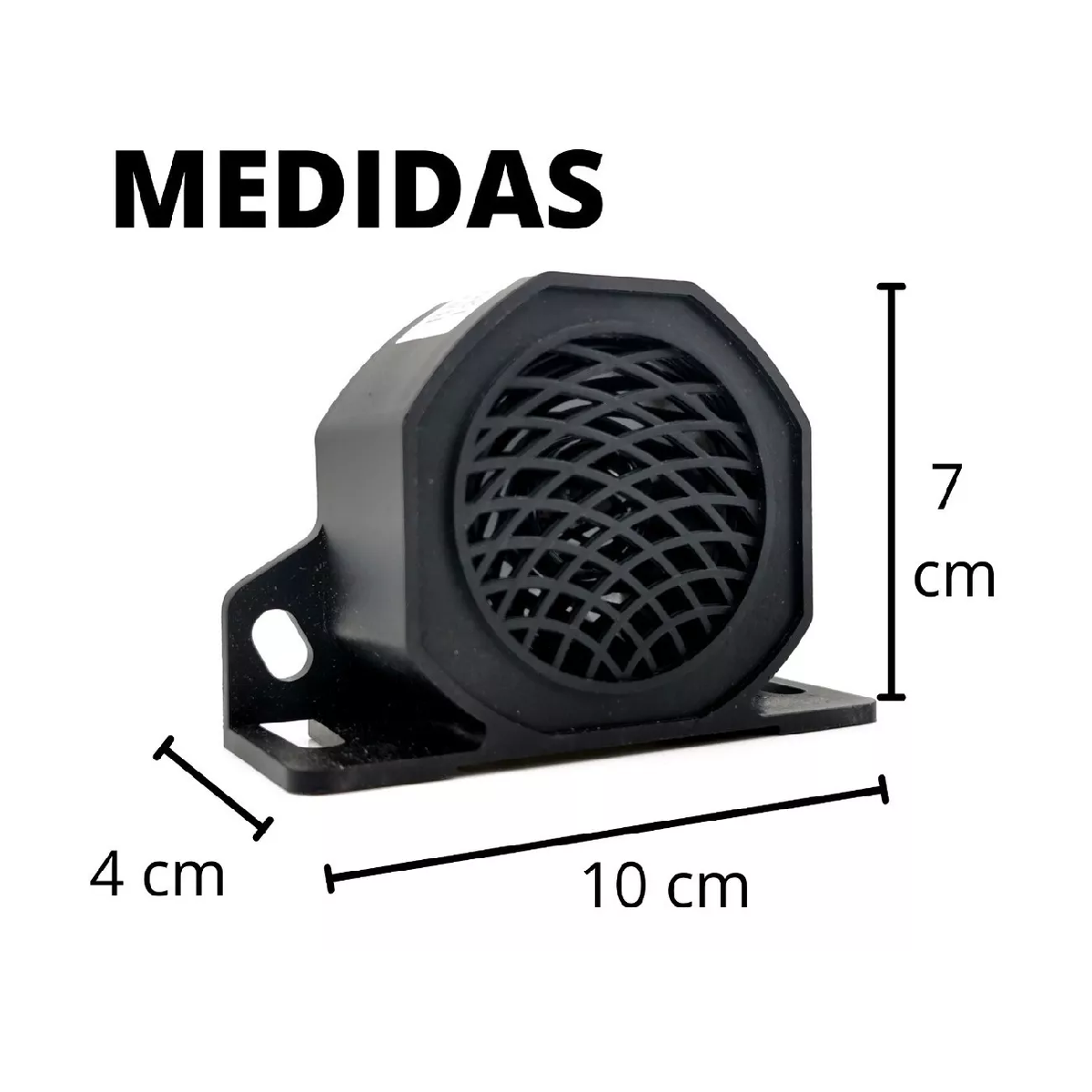 Alarma De Reversa Uso Rudo 12-24v Trailer Camion 110db