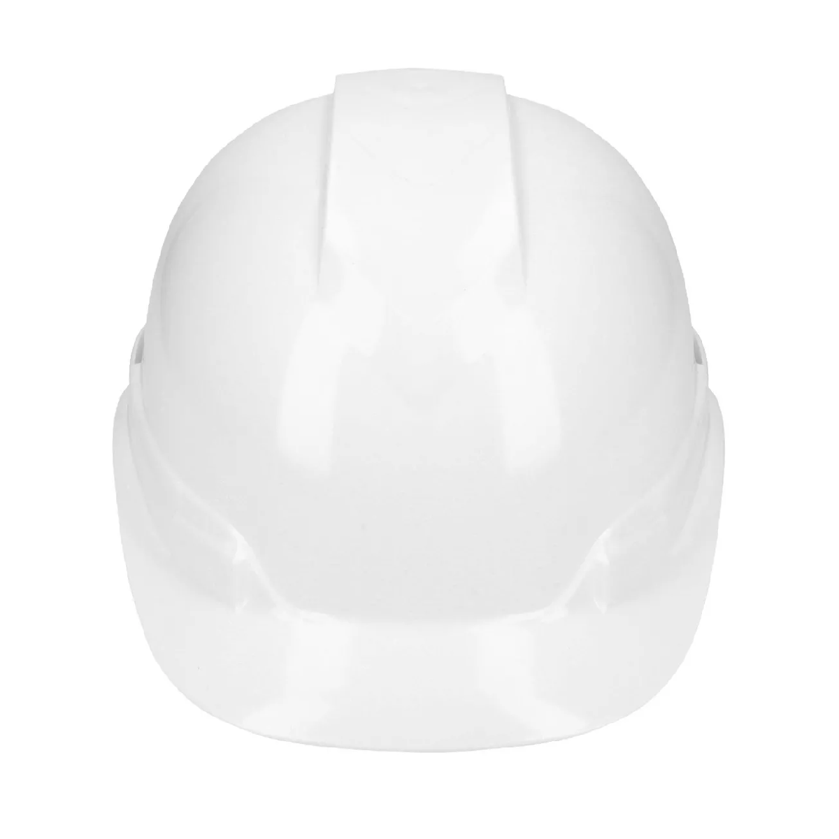 Casco De Seguridad Ventilado, Ajuste De Matraca, Blanco