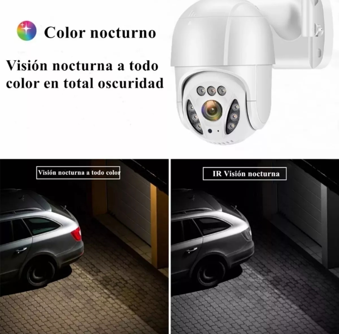 Ultra Hd 4mp Cámaras De Seguridad Exterior Wifi Con 360 Ptz