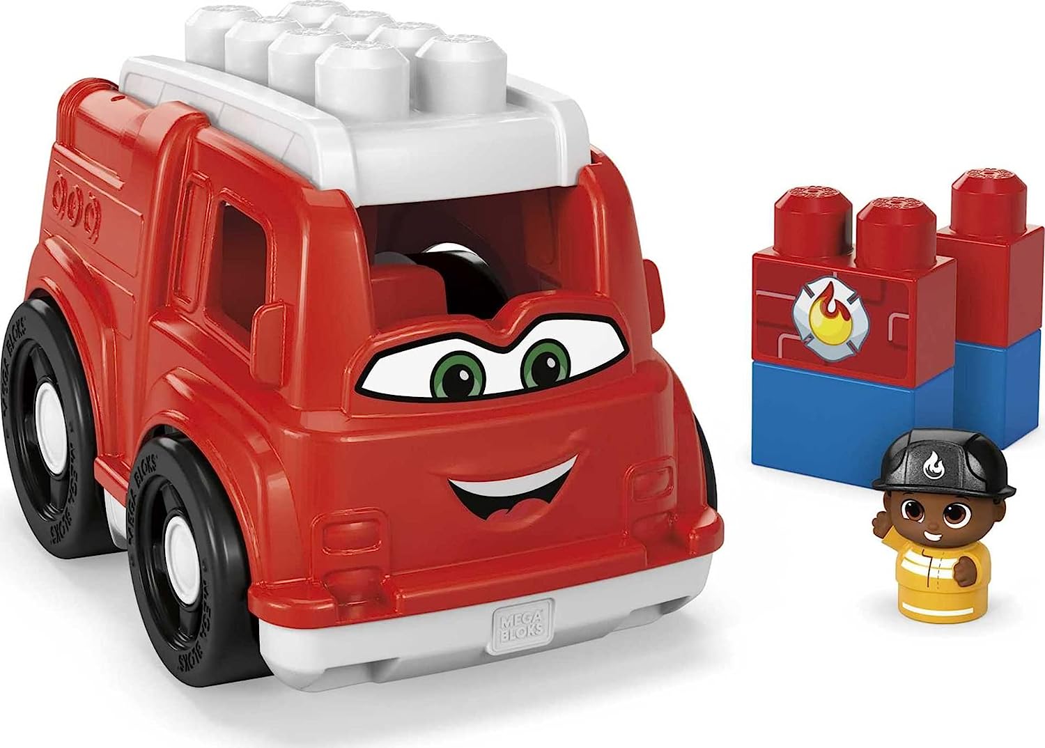 Mega Bloks Juguete de Construcción Camión de Bomberos de Bloques