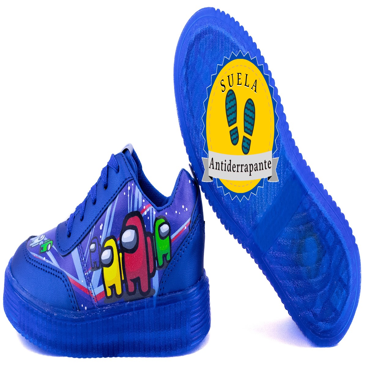 Tenis Among Niño Luces Led Impostor Videojuego 770-RAU 12-21 (12.0 - 21.0).