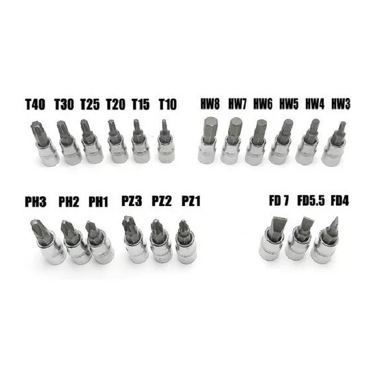 Autocle Juego De Herramientas Mecanica Dados 46 Pzas Negro