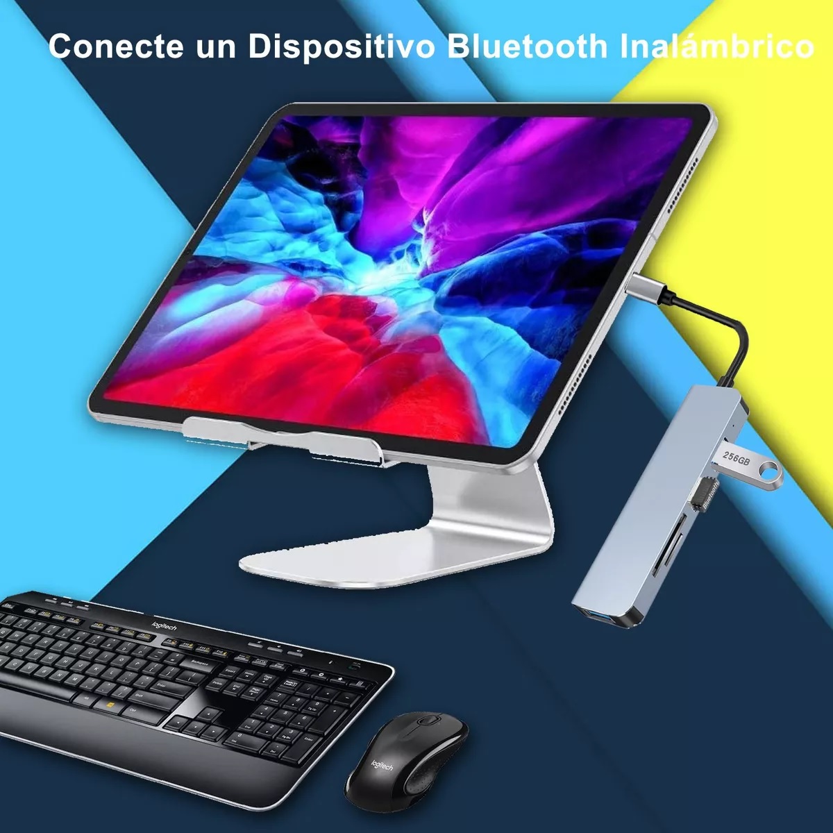  Adaptador Usb C Multi Puerto Usb 3.0 Sd Tf Tipo C Hub 5 En 1