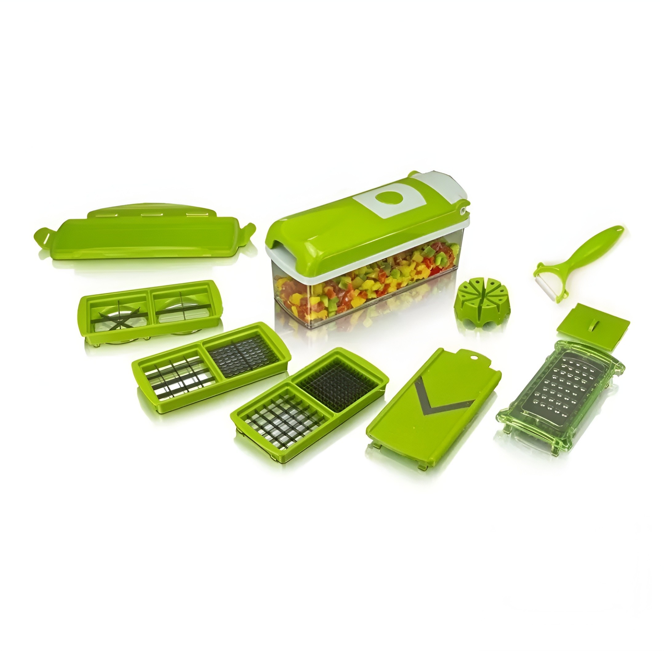 Rallador Cortador Pelador Rebanador De Verduras Cocina Nicer