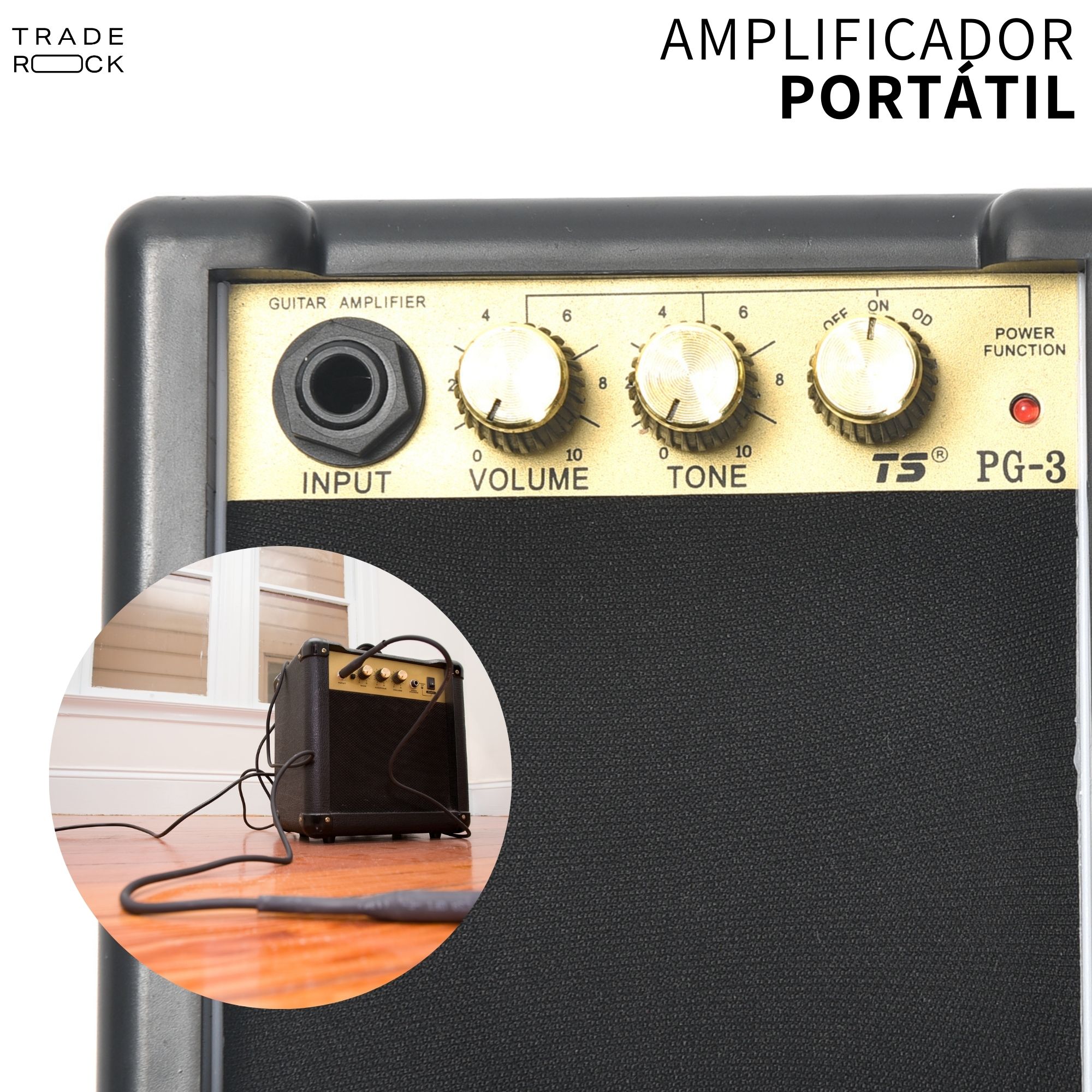 Guitarra Eléctrica Amplificador Tipo Stratocaster Accesorios