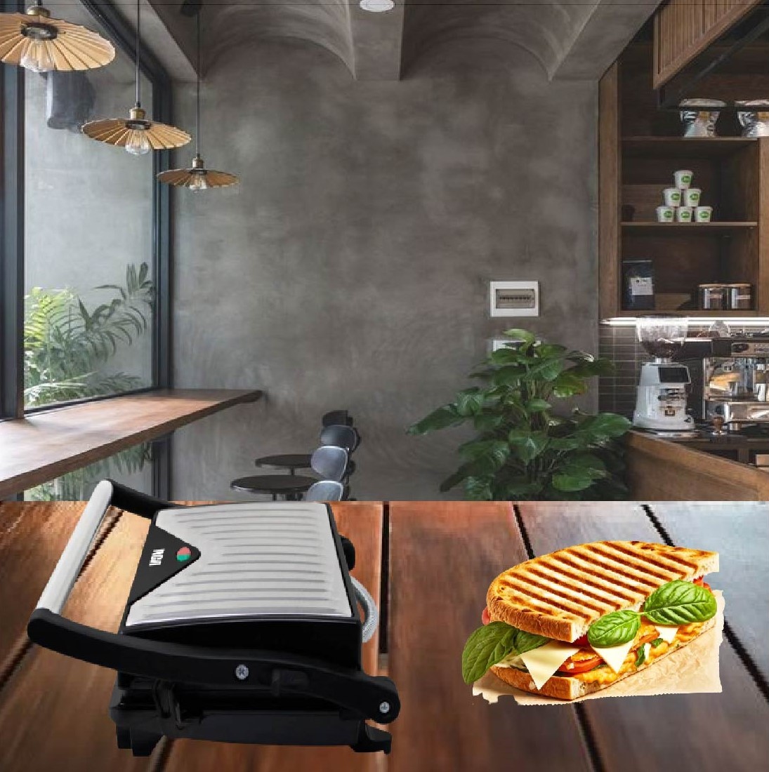MINI PANINI GRILL