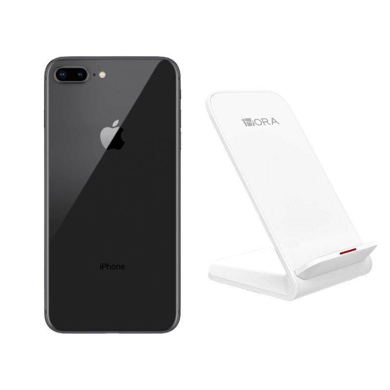 iPhone 8 64GB Reacondicionado Plata + Soporte Cargador Apple iPhone iPhone 8