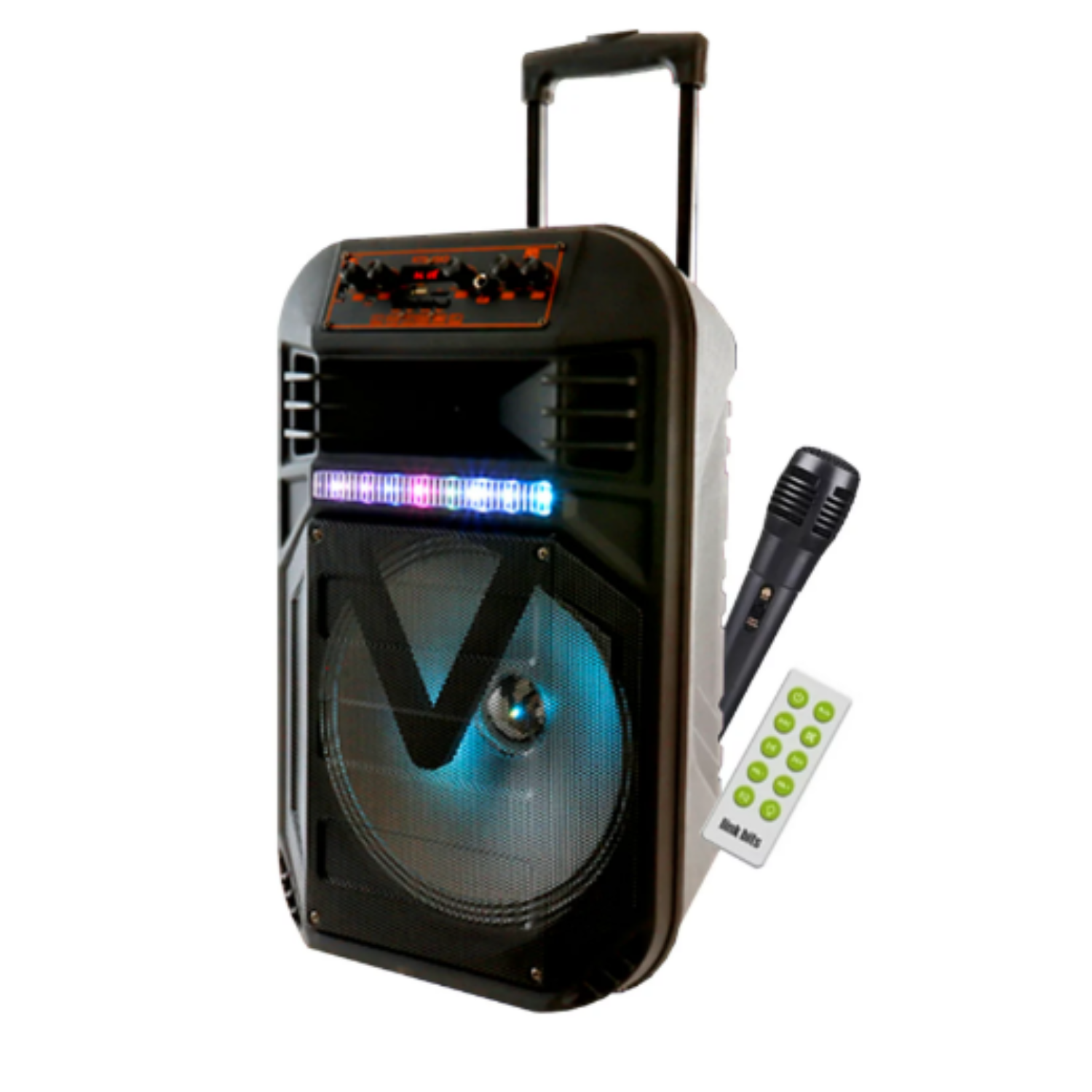 Bocina Portátil de 12 pulgadas con Bluetooth y con TWS 