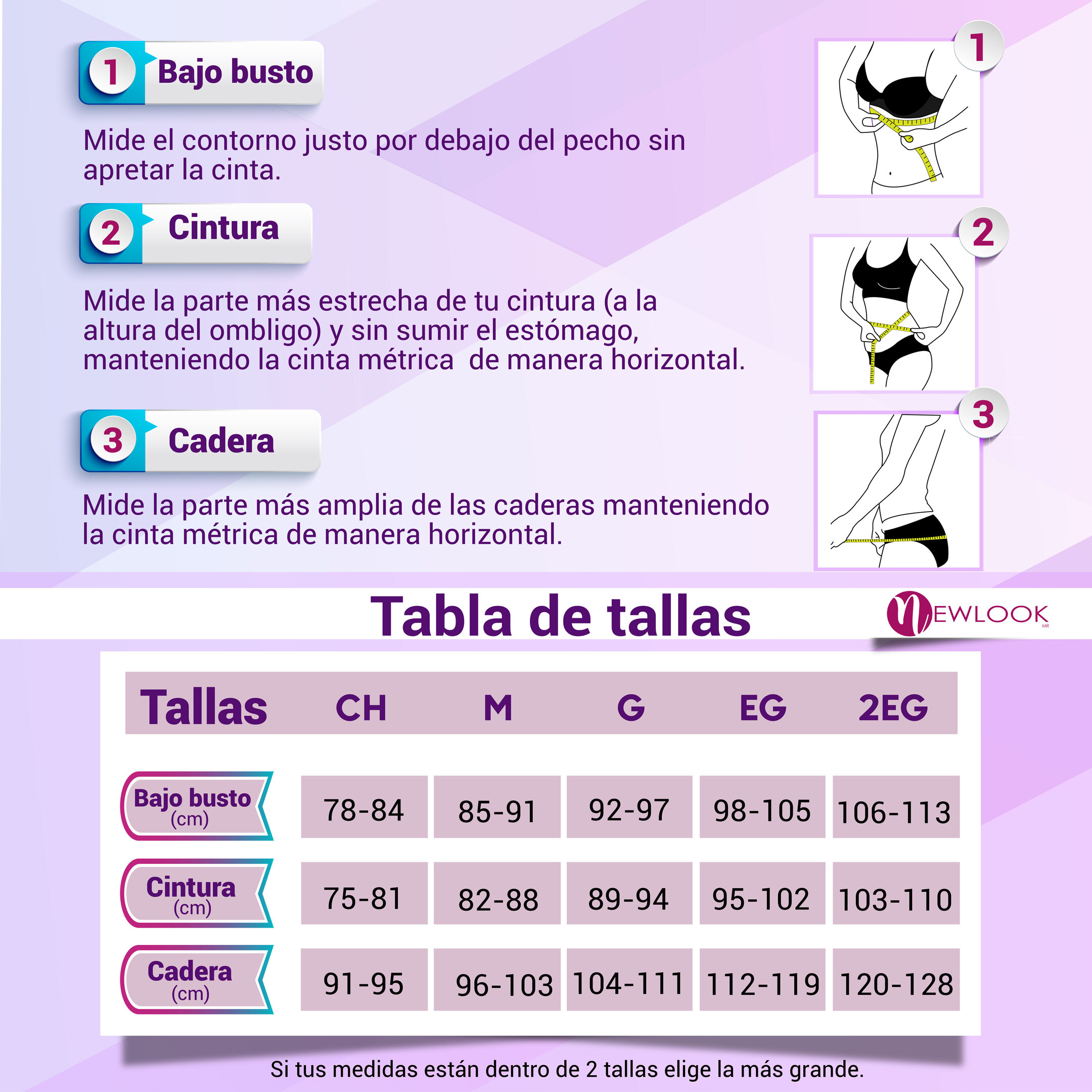 Newlook Fajas Body Cinturilla Ultra Control Moldeadoras