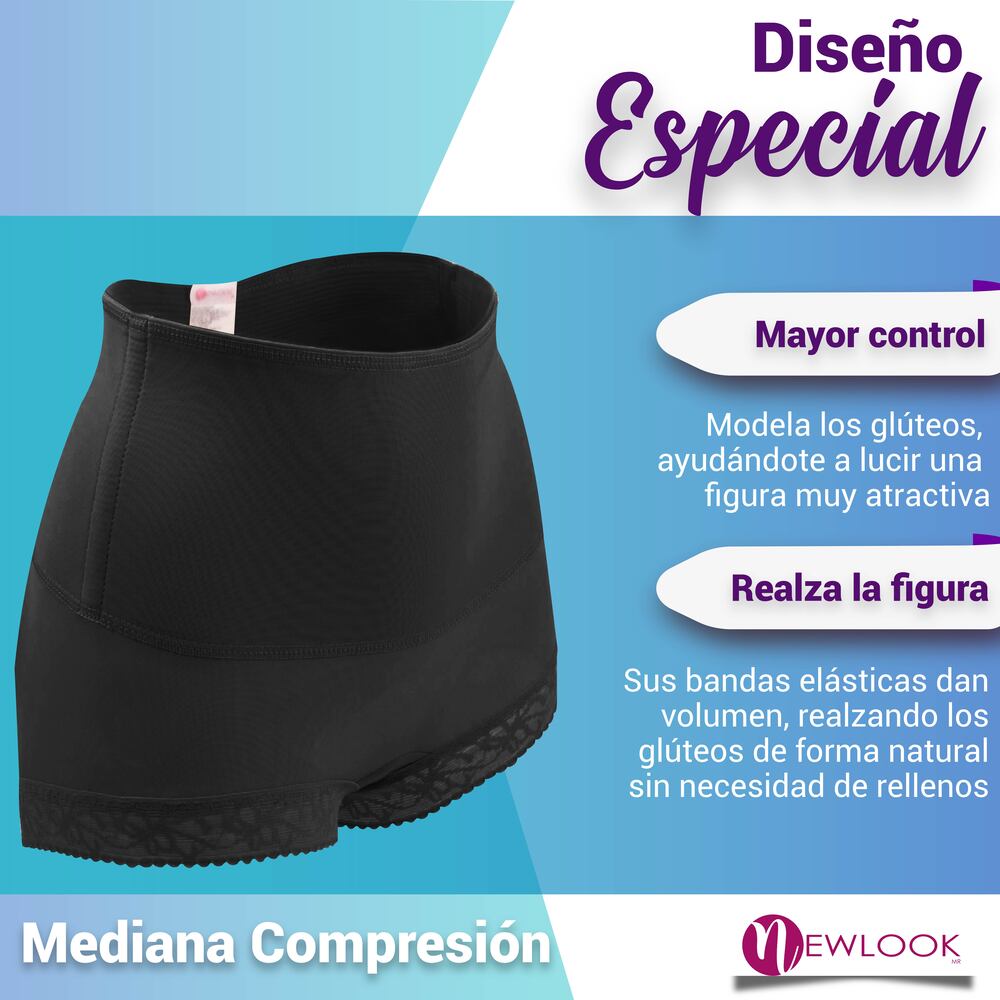Newlook Panty Faja Modeladora Calzón Faja De Glúteos