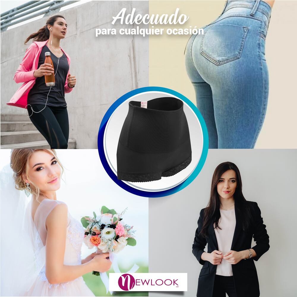 Newlook Panty Faja Modeladora Calzón Faja De Glúteos