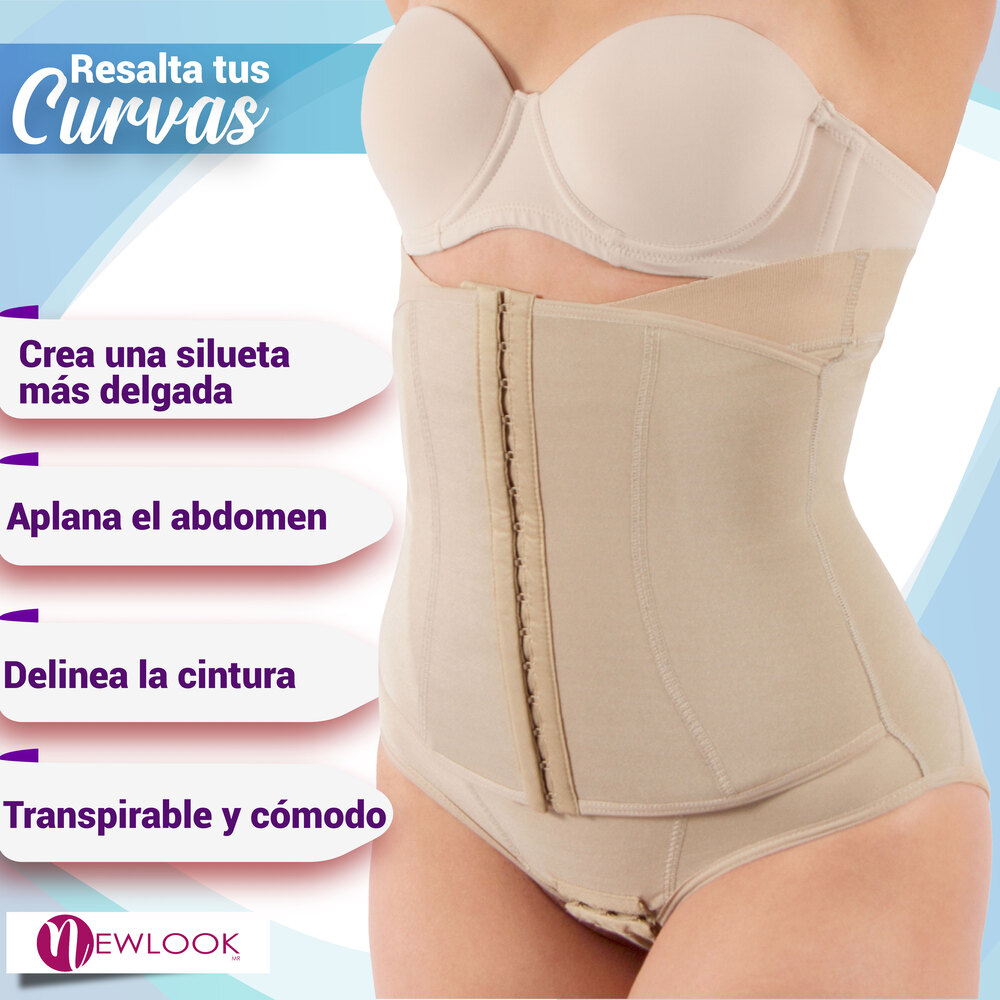 New Look Panty Faja Cinturilla Ultra Control De Algodón
