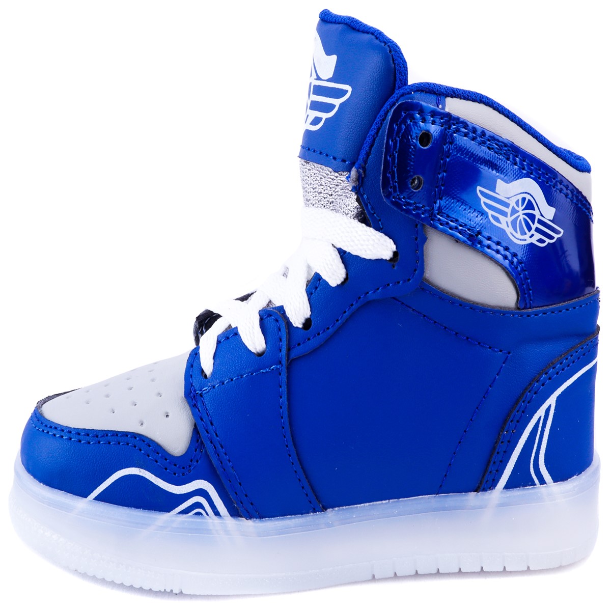 Tenis Bota Niño Sonic Luces Leds The Hedgehog Juego 115-rps