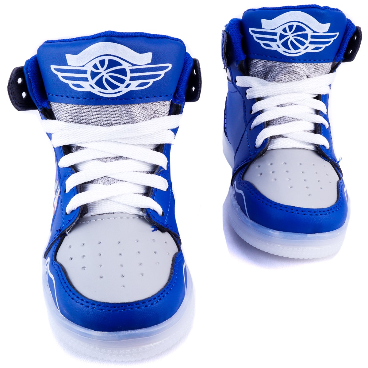 Tenis Bota Niño Sonic Luces Leds The Hedgehog Juego 115-rps