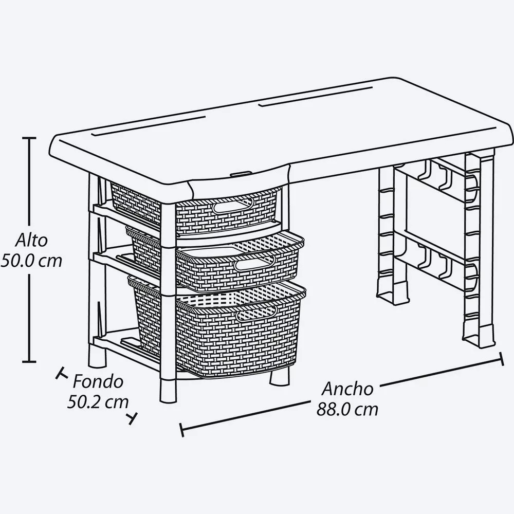 Mesa Escritorio Infantil Cómodo Para Tareas En Casa Niña