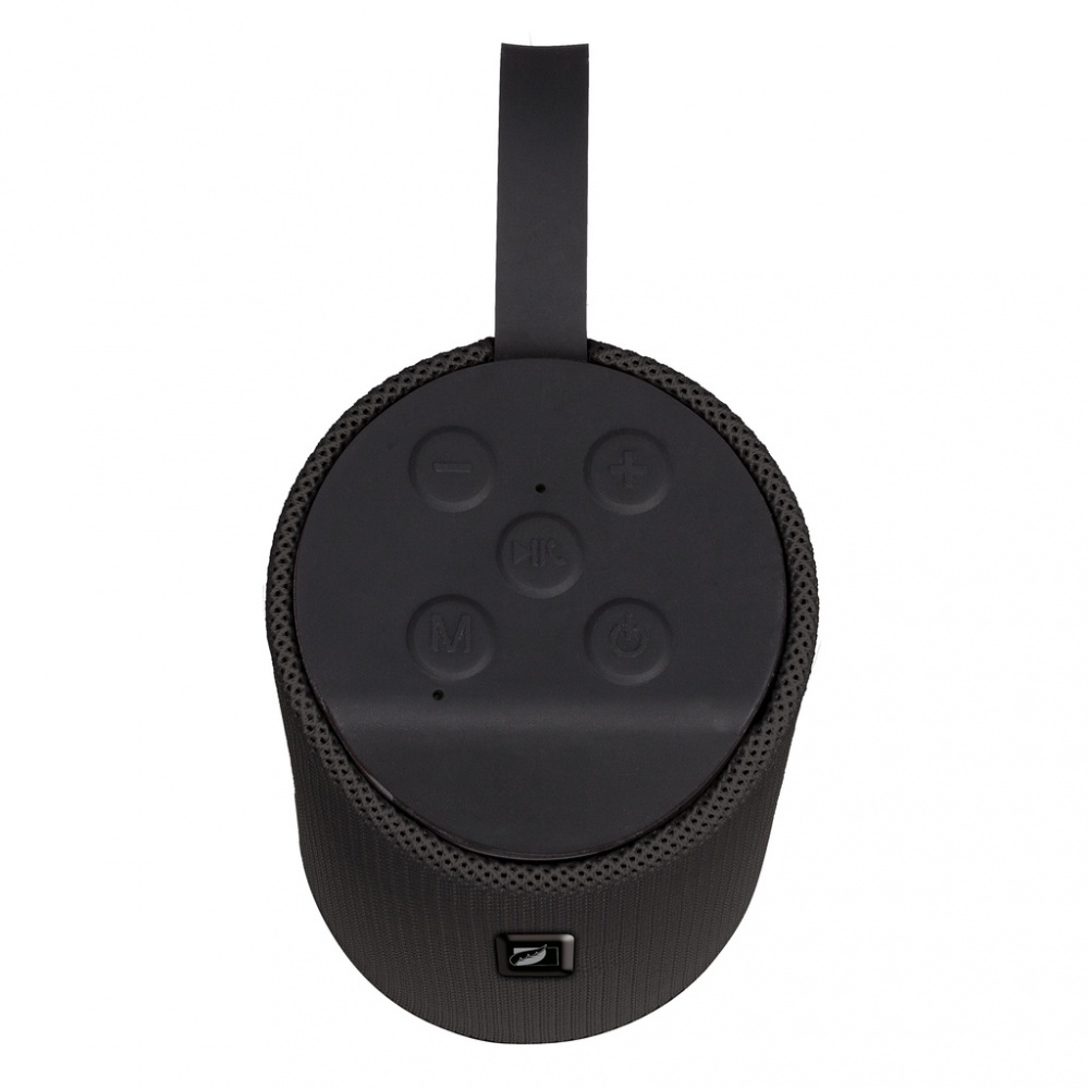 Bocina KSR 18-9141BK de Cilindro Portátil Negra END*1