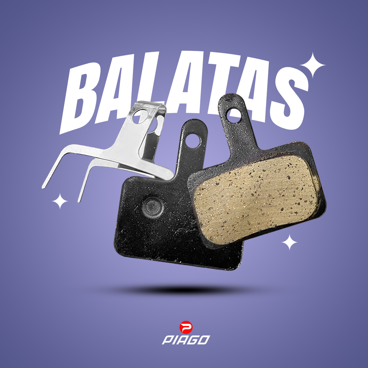 Balatas Pastillas Metal 4mm Para Bicicleta Freno De Disco