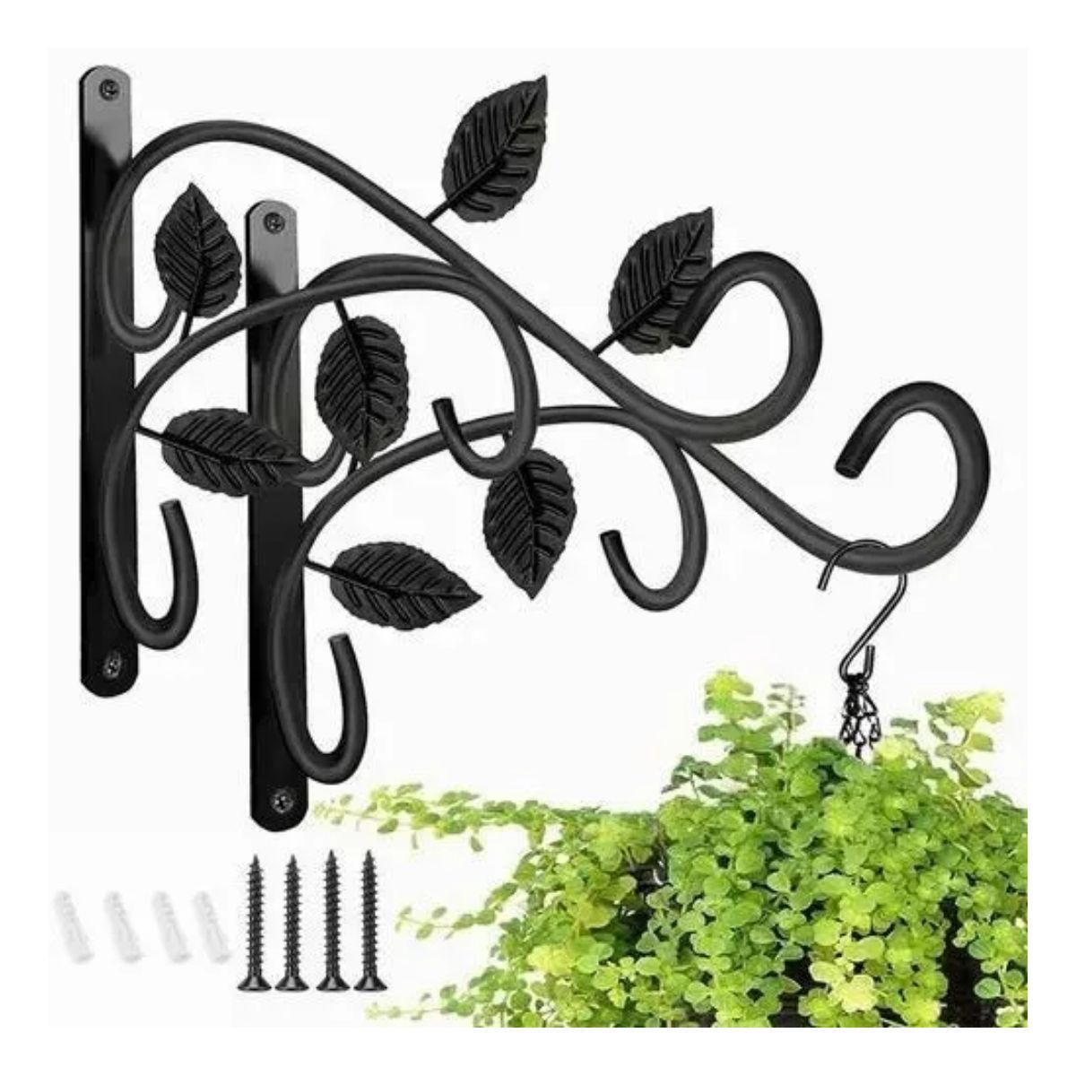 Gancho De Pared Para Colgar Plantas Para Maceta, 2 Piezas