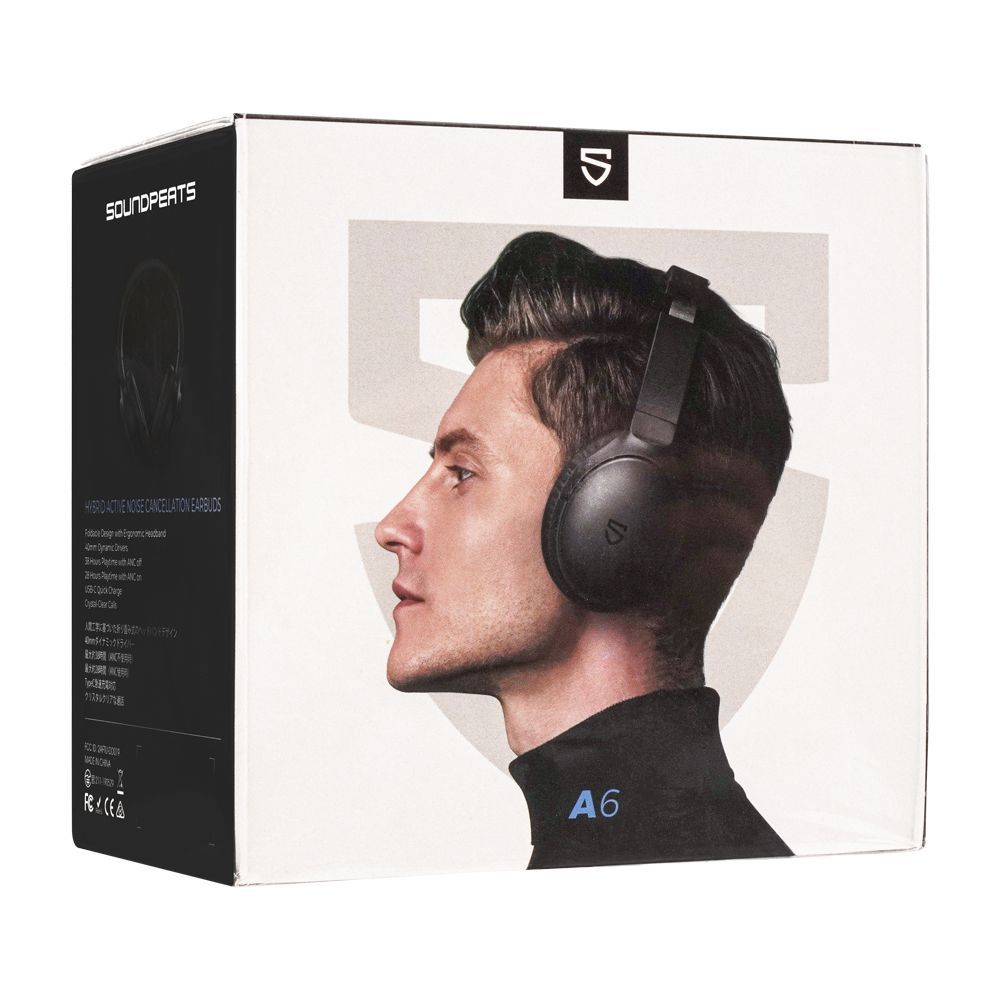 SoundPEATS A6 Audifonos Inalámbricos Diadema con Cancelacion de Ruido