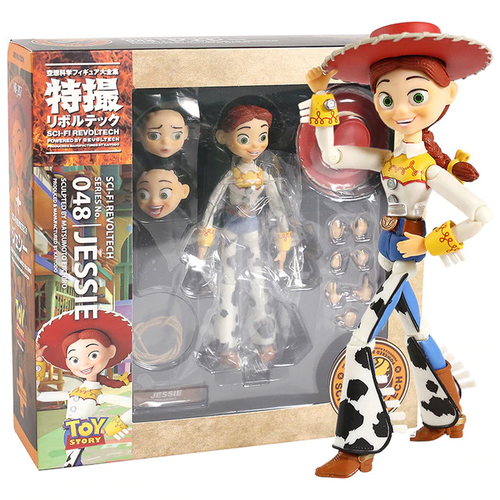 Jessie Toy Story 048 Revoltech Woody Figura Pelicula Muñeco