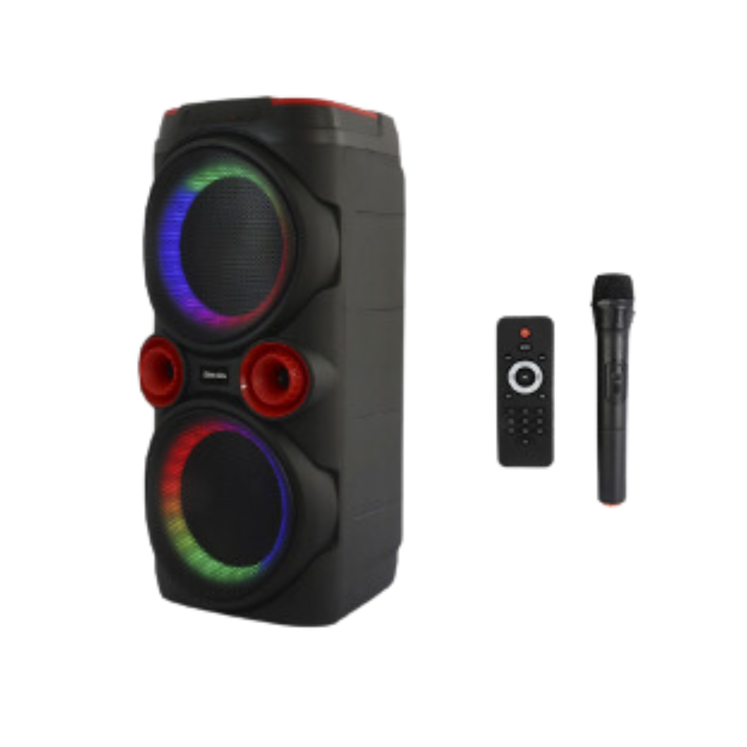 Bocina bluetooth luz led, entrada/salida usb y micro SD  