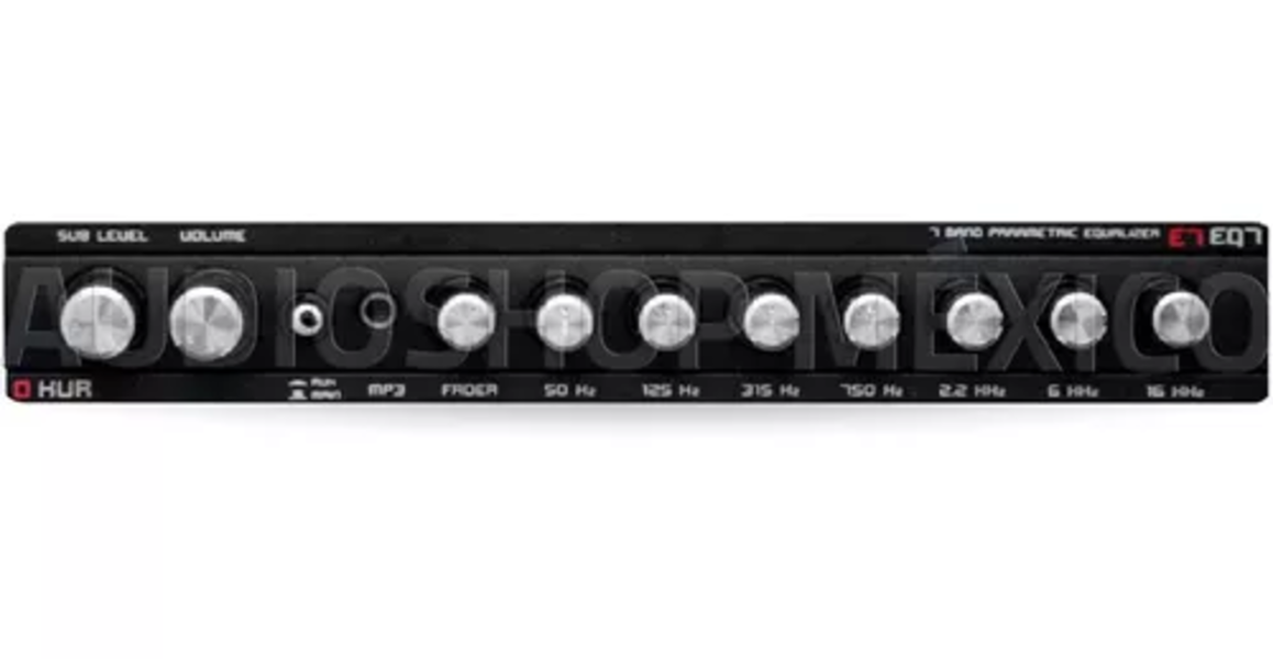 Ecualizador Parametrico Db Drive E7 Eq7 7bandas 8volts Prof