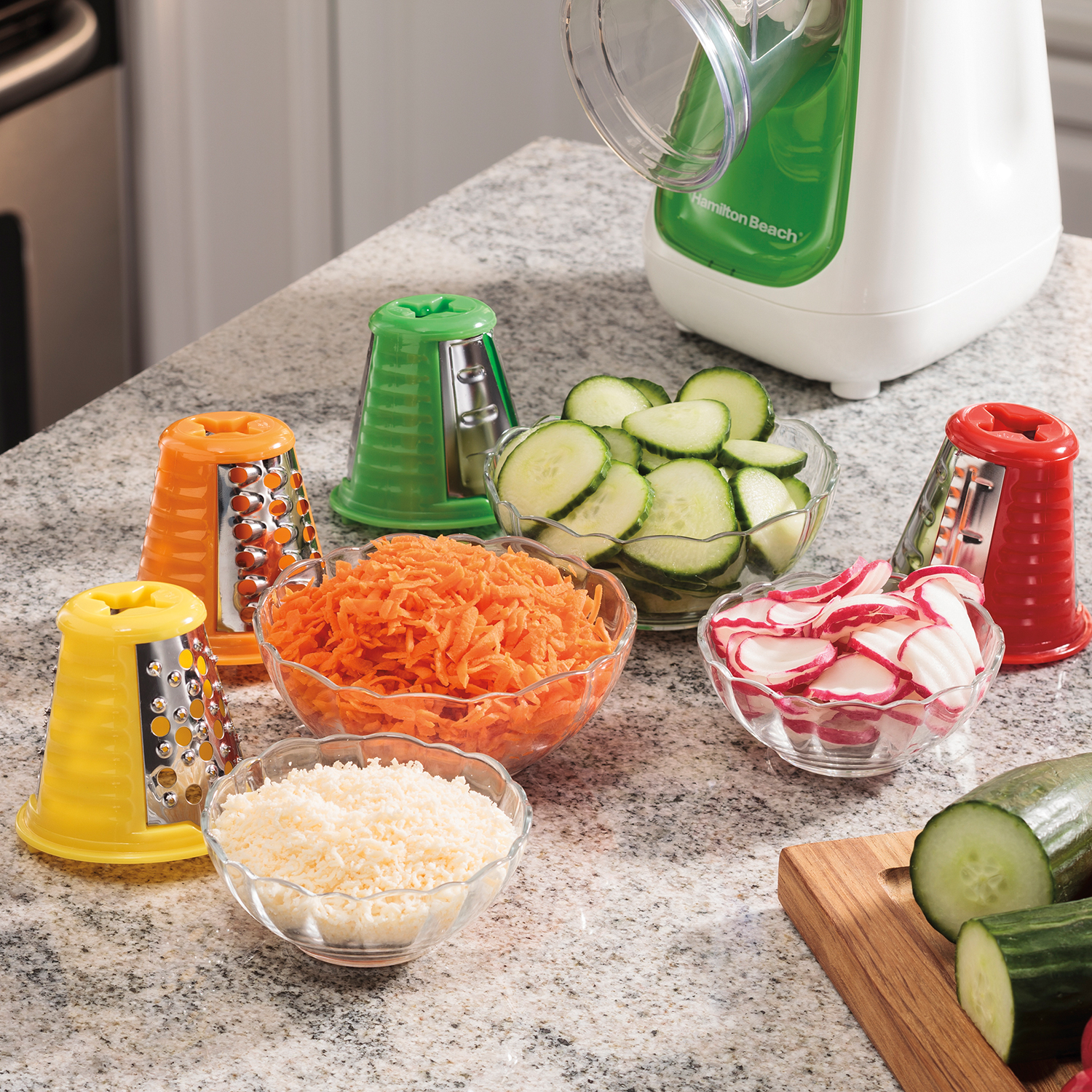 Procesador y Rallador de Alimentos Hamilton Beach 70950 SaladXpress