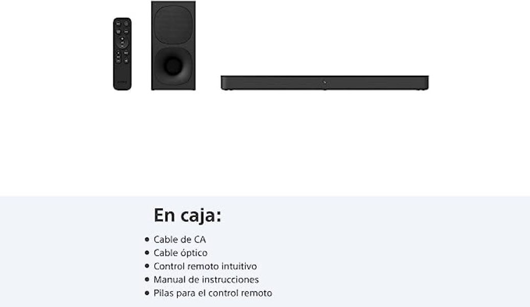 Teatro en Casa Sony HT-S400 Conexión Bluetooth Sonido DOLBY AUDIO