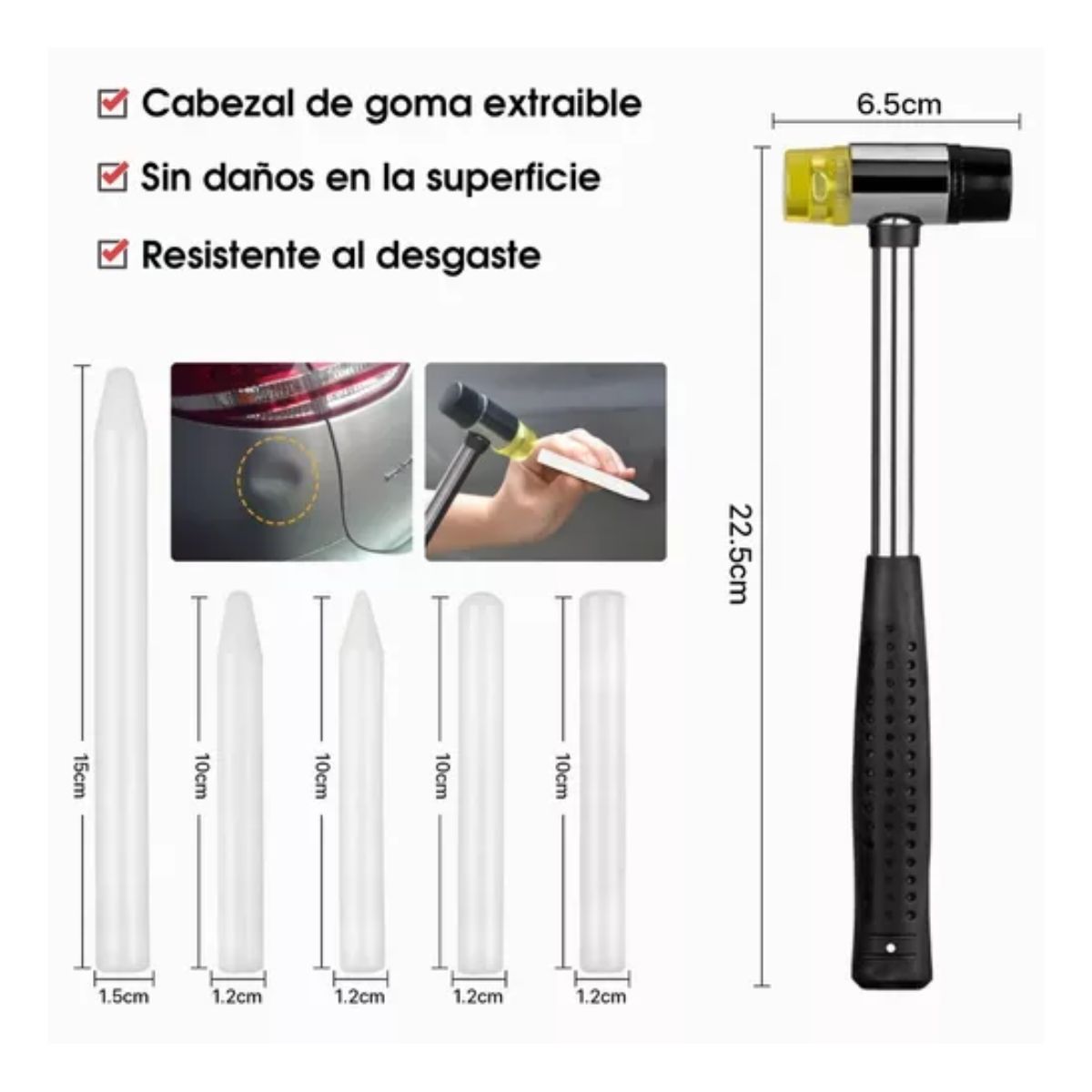 Kit Ventosa Saca Abolladuras Chupon Para Abolladuras Autos